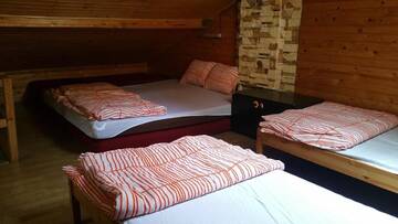Фото номера Шале с двумя спальнями Лоджи Domek Bliźniaczy Twin Chalet г. Salamonowo 6